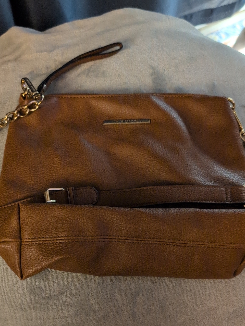 Steve Madden Brown Women’s Crossbody Wristlet Bag
